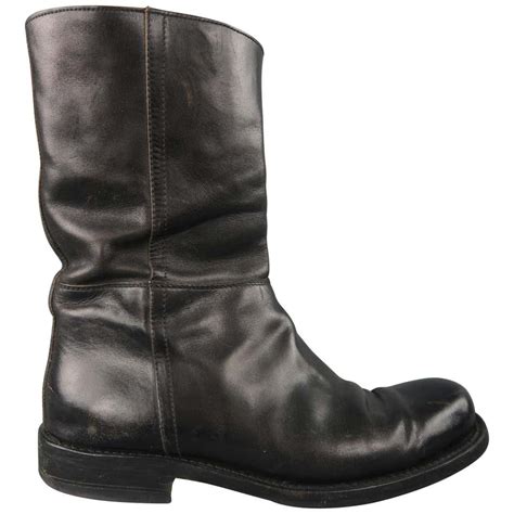 Yves Saint Laurent Leather biker boots 